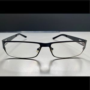 Diesel Black Metal Glasses Frame & Original Case